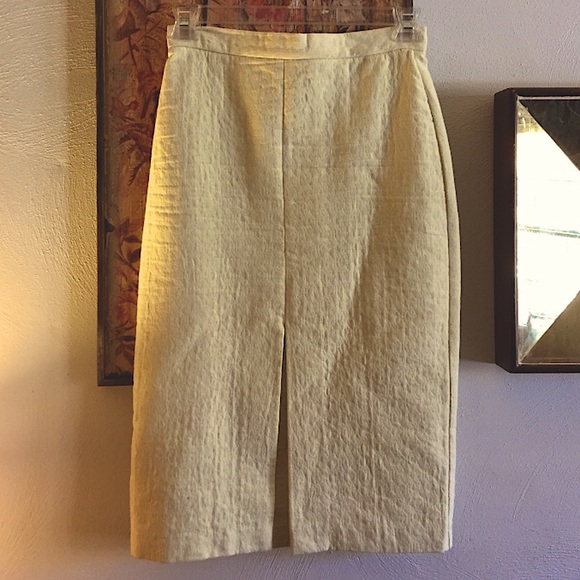 ASOS JACQUARD HIGH WAIST PENCIL MIDI SKIRT 6 US - Picture 3 of 5